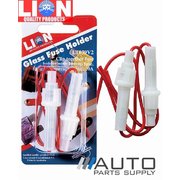 Clip Together 2 Piece Fuse Holders W/ 10 Amp Fuses *Lion Products*