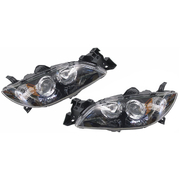 Mazda 3 BK Sedan Headlights Head Lights Lamps 2004-2008 *New Pair*