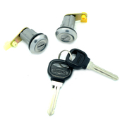 Door Lock Barrel Set - Suit Ford KC-KE Laser / Econovan / E2000 / Courier