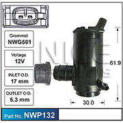  Windscreen Washer Pump For Hyundai J2 Lantra  1995-1998