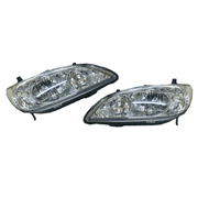 Pair of Headlights suit Honda ES Civic Sedan 2004-2006 Models