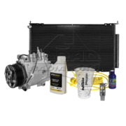 A/C Air Con Compressor (HS110R) Kit suit Honda CRV CR-V RD7 2.4ltr 2001-2006