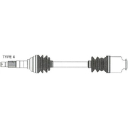 Subaru Leone Front CV / Drive Shaft 1.8ltr EA81 1980-1983 *Protex*