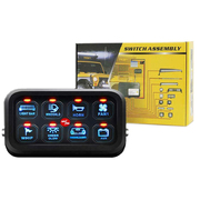Universal On-Off Auxillary Control 8 Switch Panel Electronic Relay System