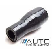 Silicone Straight Reducer - 25mm to 13mm ID Black