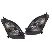 Pair of Headlights (Black) suit Suzuki EZ Swift Sport 2005-2010