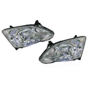 Pair of Headlights For Toyota ZZE122R Corolla Hatch JTD 2004-2007