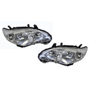 Pair of Headlights suit Toyota ZRE152R Corolla Sedan 2010-2013