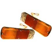 4 Pin Square Plug Pair of Tail Lights For Toyota Hilux Tray Back Models