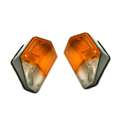 Pair of Indicators / Corner Lights For 1985-1999 Toyota 75 Series Landcruiser