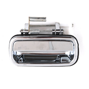 LH Rear Outer Door Handle (All Chrome) For Toyota 95 Series Prado 1996-2002