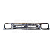 Chrome 1 Piece Grille suit Toyota Hilux 1997-2001 Models