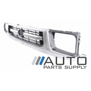 Grille Silver/Black For Toyota Hilux 4wd 10/1997-10/2001 Models
