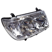 RH 1 Piece Type Headlight For Toyota 100 105 Series Landcruiser 2005-2007