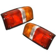Pair of Tail Lights For Toyota Hilux 1983-1988 Style Side Models