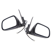 Pair of Black Electric Door Mirrors For Toyota Hilux 2005-2010 Models