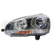LH Passenger Side Headlight (Xenon Type) suit VW Golf Mk6 2006-2009