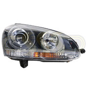 RH Drivers Side Headlight (Xenon Type) suit VW Golf Mk6 2006-2009