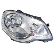 RH Drivers side Headlight (Chrome) suit Volkswagen VW Polo 9N 2005-2010