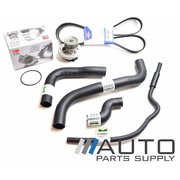 Holden JF Viva Water Pump Drive Belt Radiator Hose Package 1.8ltr F18D3 2005-2009