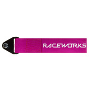 Raceworks Brand Flexible Tow Strap (Pink) - VPR-021PK
