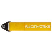 Raceworks Brand Flexible Tow Strap (Yellow) - VPR-021YL