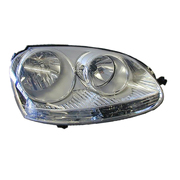RH Drivers Side Headlight (Chrome) suit VW Volkswagen Golf Mk5 2004-2008
