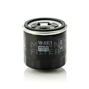 Mann Oil Filter For Nissan L33 Altima 2.5ltr QR25DE 2013-On