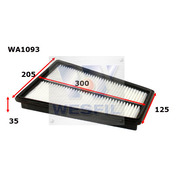 Air Filter to suit Kia Credos 2.0L 05/98-04/01 