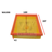 Air Filter to suit Peugeot 206 1.6L 09/99-2007 
