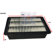 Air Filter to suit Hyundai Santa Fe 2.7L V6 05/06-10/09 