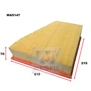 Air Filter to suit Skoda Roomster 1.9L Tdi 10/07-10/10 