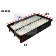 Air Filter to suit Mazda CX-7 2.2L TD 10/09-01/12 