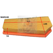 Air Filter to suit Mercedes E250 1.8L Cgi 10/09-on 