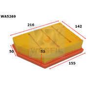 Air Filter to suit Ssangyong Korando 2.0L 10/12-on 