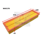 Air Filter suit Peugeot 207 1.4L 02/07-on 