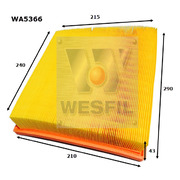 Air Filter to suit BMW X1 2.0L 10/15-on 