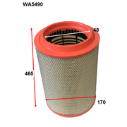 Wesfil Air Filter For Iveco Stralis AD13 12.9ltr Cursor 2005-On