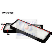Cabin Filter to suit Ssangyong Rexton 2.0L CRD 06/14-on 