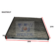 Cabin Filter to suit Lexus ES300 3.0L V6 10/01-06/08 