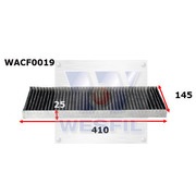 Cabin Filter to suit Holden Vectra 2.5L V6 06/97-08/98 