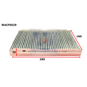 Cabin Filter to suit Peugeot RCZ 2.0L Hdi 10/10-on 