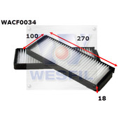 Cabin Filter to suit Daewoo Tacuma 2.0L 2000-2005 