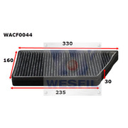 Cabin Filter to suit Peugeot 206 1.4L 1999-2007 
