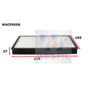 Cabin Filter to suit Holden Captiva 2.0L TD 05/07-01/11 