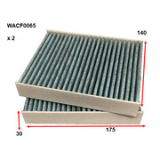 Cabin Filter to suit Alfa Romeo 147 1.9L JTD 01/06-01/11 