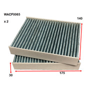 Cabin Filter to suit Alfa Romeo 156 2.0L JTS 08/02-06/06 