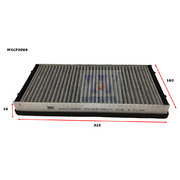 Cabin Filter to suit Porsche Boxster 2.7L 02/05-02/09 