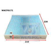 Cabin Filter to suit Ford Ranger 2.2L TDCi 09/11-on 