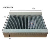 Cabin Filter to suit Jaguar S-Type 2.7L V6 TD 04/06-05/08 